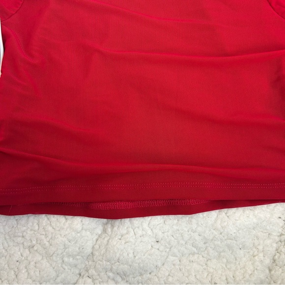 SHEIN Red Crop Top with Mesh - Picture 10 of 12